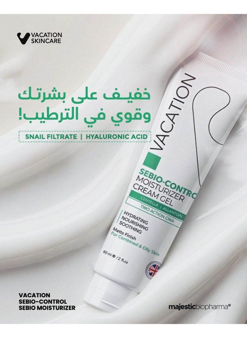 VACATION Sebio-Control Moisturizer Cream Gel 60ml - Image 5